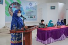 Rasidah Apresiasi Program Tali Asih PKK Kecamatan Dayun (foto/lin) 
