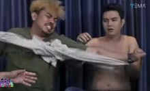 Jadi Bintang Tamu, Komika Rispo Robek Baju Aldi Taher (foto/int) 