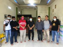 Pererat Silahturami, Unsur Pimpinan DPRD Berkunjung ke Sekretariat PWI Inhil (foto/rgo) 