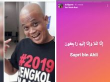 Kabar Duka, Sapri Pantun Dikabarkan Meninggal Dunia (foto/int) 