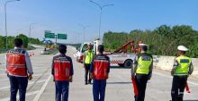 Briefing Patroli di Ruas Tol Terbanggi Besar - Pematang Panggang - Kayu Agung (Foto: Istimewa)