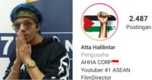 Atta Halilintar Ubah Foto Profil Dengan Bendera Palestina dan Berhasil Kumpulkan Donasi Rp1 Miliar Lebih (foto/int) 