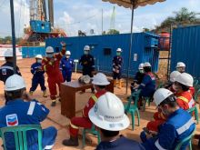 Wakil Kepala SKK Migas, Patar Yani Abdurahman meninjau persiapan alih kelola blok Rokan terus dilakukan
