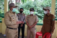 Vaksinasi Massal 4 Titik di Sungai Apit Dihadiri Bupati Siak (foto/lin) 