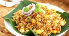Nasi goreng ikan tuna