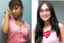 Foto Jadul Dewi Persik dan Luna Maya Sama-sama Pakai Baju Pink (foto/int) 