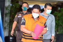 Penyidik AKP Stepanus Robin Pattuju yang dipecat karena dugaan suap. Foto: int 