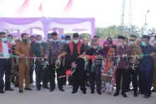 Bupati Siak Resmikan SPBU DODO 14.286.141 PT Milala Agung Abadi Kandis (foto/lin) 