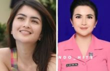 Potret Kadek Devi Pakai Seragam Bhayangkari, Netizen: Dagunya Asli Lancip (foto/int) 