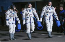 Penampakan antariksawan. Foto: ABC News