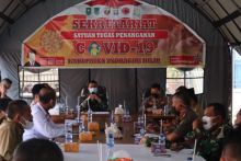 Letkol Inf Imir Faisal Pimpin Rakor Penanganan dan Penanggulangan Covid-19 (foto/int) 