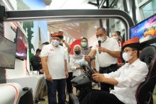 Ceremony peluncuran Telkomsel 5G di Kota Batam, Kepulauan Riau