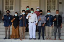 Bupati Alfedri Terima Audiensi Ikatan Pelajar Mahasiswa Kabupaten Siak-Bengkalis (foto/lin) 