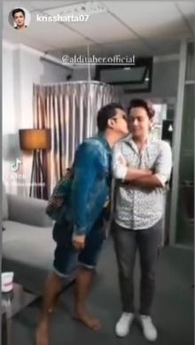 Aldi Taher dan Kriss Hatta [Instagram/@alditaher.official]