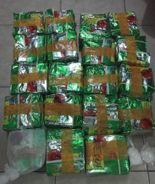 Barang bukti Narkoba dari dua orang tersangka