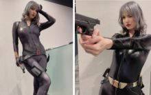 Foto Terbaru Maria Ozawa Pakai Baju Hitam Ketat dan Pegang Pistol, Netizen: Pemersatu Bangsa (foto/int) 
