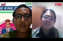 Tangkapan gambar perdebatan Delpedro dengan Ade Armando. Foto: Facebook