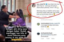 Kenangan Bareng Mba You, Ratu Meta: Terakhir Shooting Sudah Sakit Kakinya, Sudah Kaku (foto/int) 