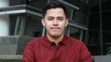 Ketua BEM UI Leon Alvinda Putra