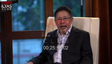 Tangkapan gambar presenter Karni Ilyas. Sumber: YouTube