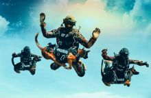 3 penerjun Kopassus. Foto: Kopassus