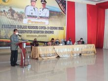 Wakil Bupati Kuansing, Resmikan Gedung Uniks Jadi Ruang Isolasi (foto/zar)