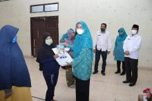 Kegiatan Pencanangan Gerakan TP PKK Dalam Menurunkan Angka Stunting di Kecamatan Kandis Terlaksana Dengan Baik (foto/ist)