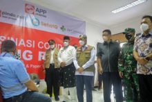 Pemkab Siak Dukung Percepatan Herd Immunity Melalui Vaksinasi Gotong Royong (foto/lin)