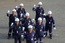 SEMANGAT TINGGI: Hampir seluruh pegawai PT CPI akan beralih status kepegawaian ke operator yang baru. PT CPI telah menyiapkan kapabilitas organisasi agar operasional Blok Rokan tetap berjalan selamat, andal, dan efisien.