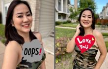 Ernie Tante Pemersatu Bangsa Pakai Tanktop Loreng, Netizen Langsung Bilang Begini (foto/int)