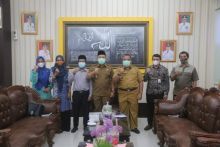 Terima kunjungan MES Siak, Ini Kata Husni (foto/ist)