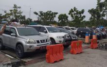 Antrian panjang Roro Bengkalis