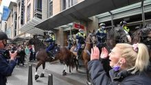 Angka Vaksinasi Masih Rendah, Ribuan Orang di Australia Malah Unjuk Rasa Tolak Lockdown (foto/int)