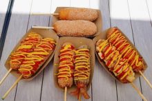 corn dog mozarella (Foto: int)