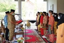 Setelah Melantik Pengurus IPMKS-B, Bupati Siak Alfedri Ajak Mahasiswa Hingga Badan Usaha Bersinergi Membangun Daerah (foto/lin)