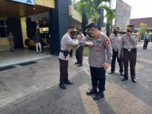 Dengan Rasa Haru, Kapolres Lepas AKBP Mahmuddin Memasuki Purna Bhakti (foto/zar)