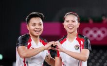 Apriyani Rahayu dan Greysia Polii [Instagram/@greyspolii]