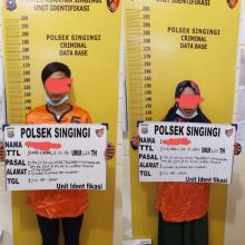 Gerak Cepat Polsek Singingi, Kurang Dari 24 Jam Pelaku Pembuang Bayi Telah Diketahui (foto/zar)