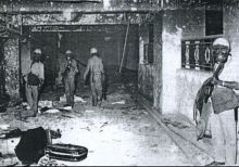 Pasukan keamanan saat Masjidil Haram dibajak kelompok bersenjata. Sumber: haramainsyharifain.com