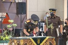 Pelantikan dan pengambilan sumpah jabatan kajari Bengkalis