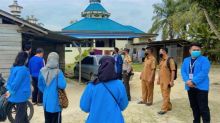 Peduli Covid-19, Tim Kukerta Universitas Riau Lakukan Contact Tracing di Kampung Seminai Kerinci Kanan (foto/ist)