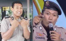 Ditanya Sudah Terkenal Mau Berhenti Jadi Polisi? Ini Jawaban Tegas Bripka Mr Gamayel (foto/int)