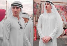 Verrel Bramasta Modis Pakai Kondura dan Thawb, Netizen Sebut Mirip Pangeran Arab (foto/int)