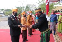 Wakil Ketua DPRD Inhil Andi Rusli Hadiri Upacara HUT RI ke-76 (foto/rgo)