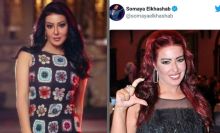 Artis Mesir Ini Bikin Pose Jari, Disebut Sebagai Sindiran Ukuran Kelamin Mantan Suaminya (foto/int)