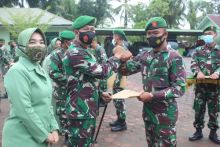 saat upacara pelepasan