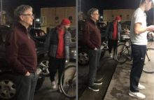 Walau Bisa Beli Seisi Toko, Bill Gates Orang Terkaya di Dunia Rela Antre Beli Burger (foto/int)