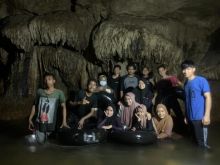 Mahasiswa Kukerta Unri di Goa Teratai Di Nagari Pandam Radang 