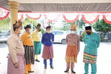 Saat kunjungan Bupati HM Wardan