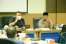 Saat rapat pembahasan APBD